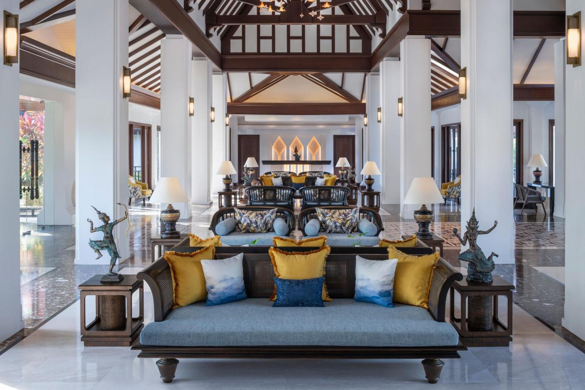 Jw Marriott Khao Lak Resort And Spa Exterior foto The lobby of the hotel
